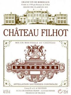 Château Filhot 1955 Bottle (75cl) Château Filhot 1955 Bottle (75cl)