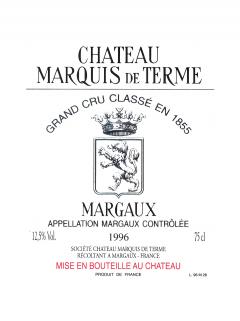 Château Marquis de Terme 2014 Original wooden case of 12 half bottles (12x37.5cl) Château Marquis de Terme 2014 Original wooden case of 12 half bottles (12x37.5cl)