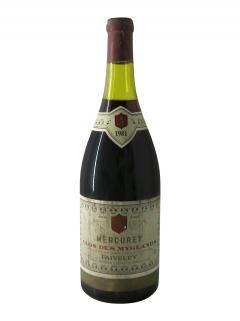 Mercurey Domaine Faiveley Clos des Myglands 1981 Magnum (150cl) Mercurey Domaine Faiveley Clos des Myglands 1981 Magnum (150cl)