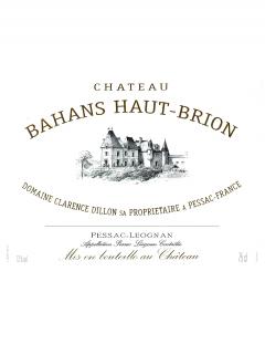Château Bahans Haut-Brion 1989 Original wooden case of 12 bottles (12x75cl) Château Bahans Haut-Brion 1989 Original wooden case of 12 bottles (12x75cl)