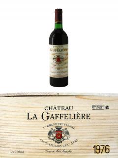 Château La Gaffelière 1976 Original wooden case of 12 bottles (12x75cl) Château La Gaffelière 1976 Original wooden case of 12 bottles (12x75cl)