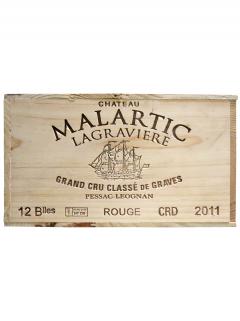 Château Malartic-Lagravière 2011 Original wooden case of 12 bottles (12x75cl) Château Malartic-Lagravière 2011 Original wooden case of 12 bottles (12x75cl)
