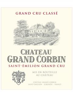 Château Grand Corbin 2012 Original wooden case of 6 magnums (6x150cl) Château Grand Corbin 2012 Original wooden case of 6 magnums (6x150cl)