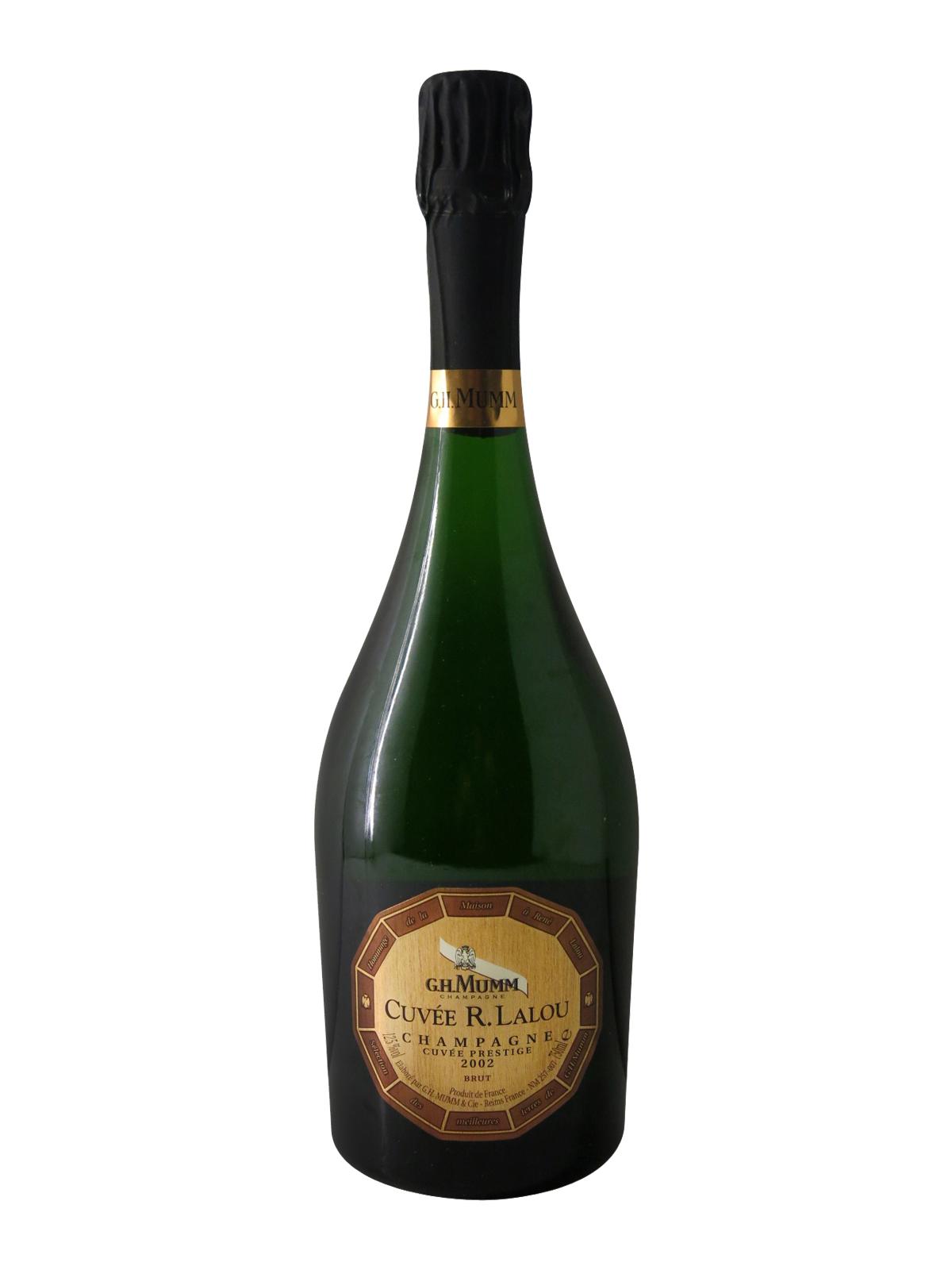 2002 G.H Mumm René Lalou Prestige 75cl – Chateau.com
