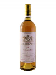 Cru d'Arche Pugneau Trie Exceptionnelle 2001 Bottle (75cl) Cru d'Arche Pugneau Trie Exceptionnelle 2001 Bottle (75cl)