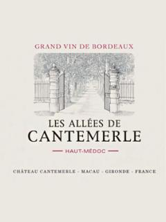 Les Allées de Cantemerle 2012 6 bottles (6x75cl) Les Allées de Cantemerle 2012 6 bottles (6x75cl)